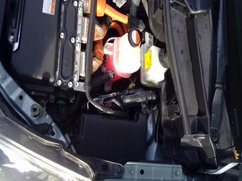 2016 TOYOTA PRIUS, TEAL, V MODEL, 1.8L, AT.  Z25256